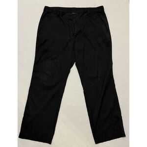Nike Golf Pants Mens size 38 Dri Fit Black Performance Slacks Straight 38X30